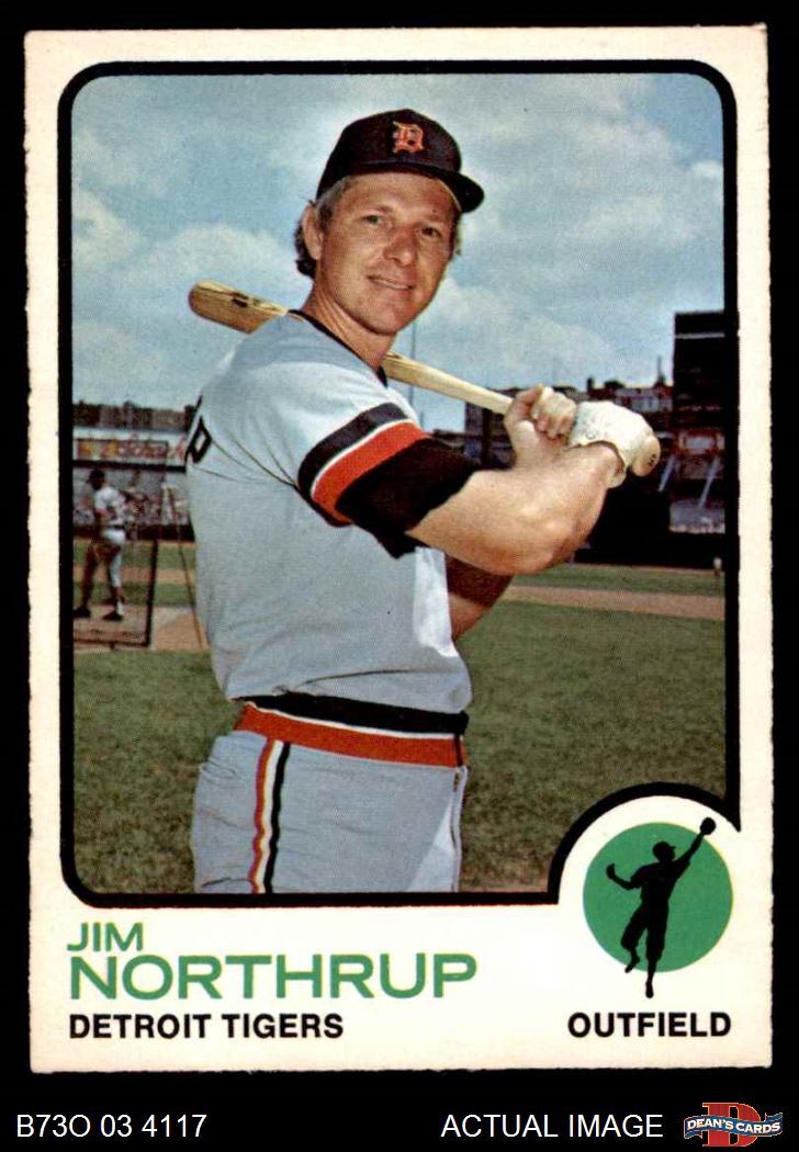 1973 O-Pee-Chee #168 Jim Northrup Tigers 6 - EX/MT