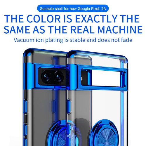 Für Google Pixel 9 Pro/7a/7 Pro/8/8 Pro Magnetische Autohalterung Stylische Beschichtung Hülle - Bild 9 von 16