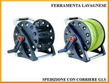 Avvolgitubo a parete Claber Pony porta tubo,per giardino,barca,irrigazione