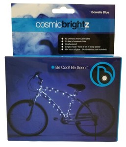 Blue Brightz Ltd L2453 Cosmicbrightz Bike Frame LED Light Kit
