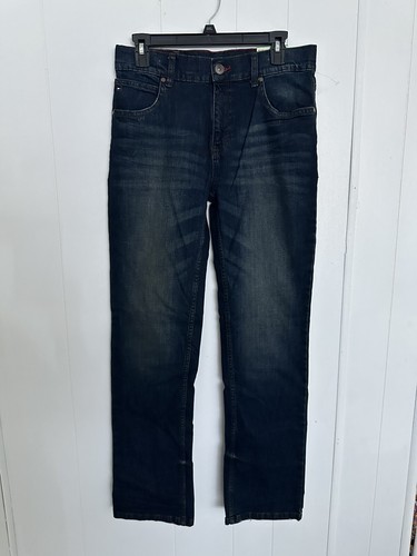 Tommy Hilfiger Jeans 16 Reg Straight boys Dark wash Revolution NWT - Picture 1 of 4