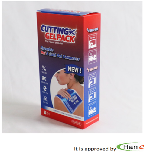 Hot Cold Therapy Gel Pack Cuttable Massage Pain Relief Microwavable Mini Sprain - Picture 1 of 4