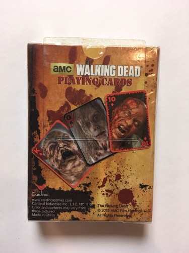 AMC Walking Dead Playing Cards - Merle Zombie Walker - New - Picture 2 of 8