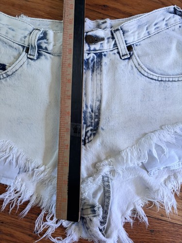 90s LEE Distressed Sexy Daisy Dukes.28” Waist/39”hips. - Picture 7 of 10