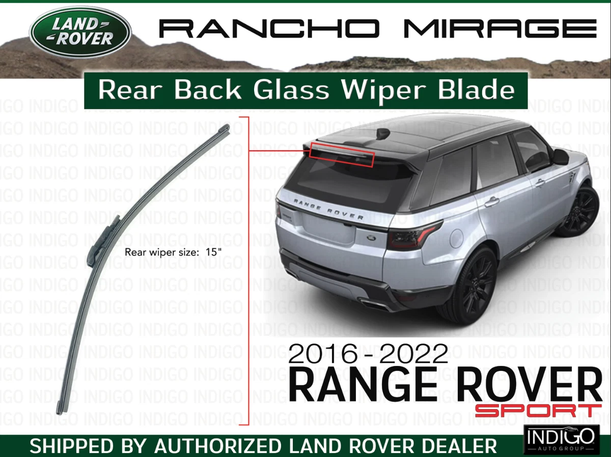 2016 2022 L494 Range Rover Sport Rear Back Glass Wiper Blade