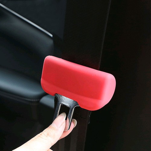 1x For Tesla Model 3/Y Car Safety Seat Belt Buckle Clip Silicone Protector Cover - Picture 3 of 13