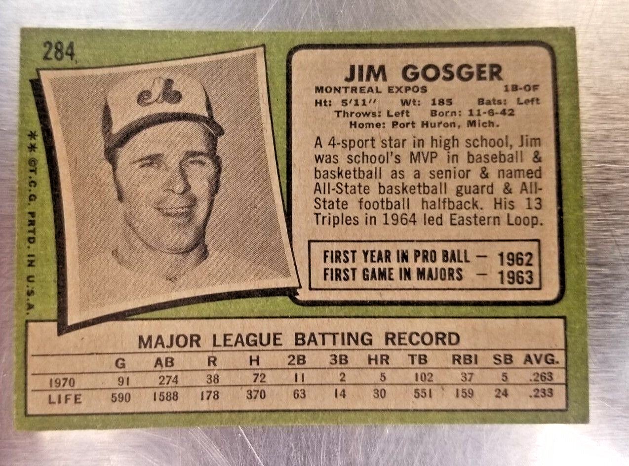 1971 Topps baseball cards #251-752 Good-NM you pick the cards complete your set - Picture 33 of 276
