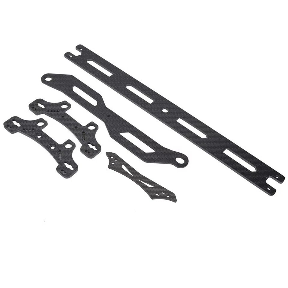 RC Carbon Upper Deck Damper Stay Battery Plate for Tamiya TT02 TT02D TT02R Parts - Image 3 of 4