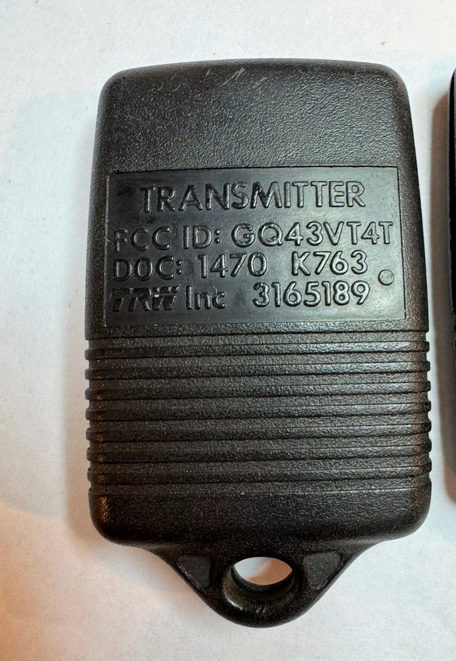 2; OE Ford Mustang coche sin llave control remoto clicker llavero 1994-1998 alarma llavero Foto 2 de 4