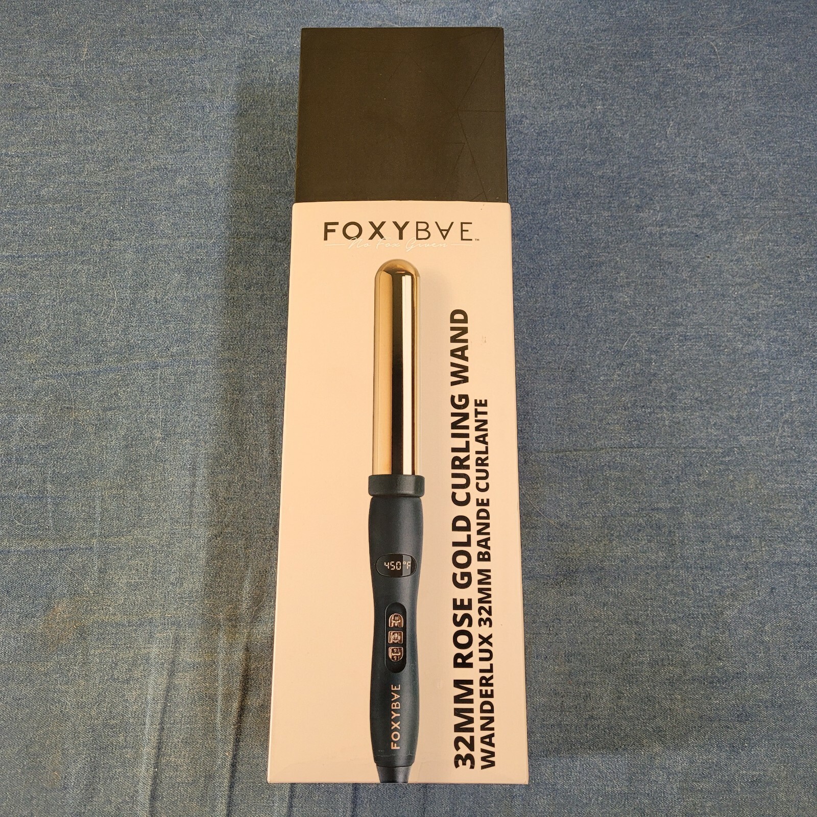 Foxybae wanderlux top curling wand