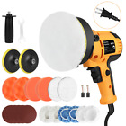 Dual Action Car Polisher Buffer Machine Cordless 5" Sander Polishing Kit