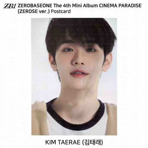 ZEROBASEONE ZB1 4th Mini Album CINEMA PARADISE Zerose Ver Photocard Postcard - Picture 31 of 75