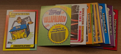 2013 Topps Lollapalooza Music Complete 32 Card Set with Rare