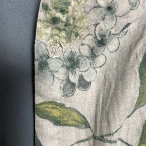 Pier 1 3-Piece Lt Green Floral Printed Duvet Cover/Pillowcases (No Bed Sheets) - Picture 9 of 12