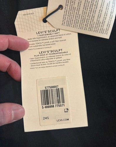 Levi’s Jeans 720 High Rise Super Skinny Plus Size 24S - Bild 5 von 7