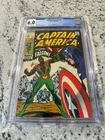 Captain America #117 CGC Graded 6.0 Marvel Comic Book 1st Falcon Sam Wilson JH28