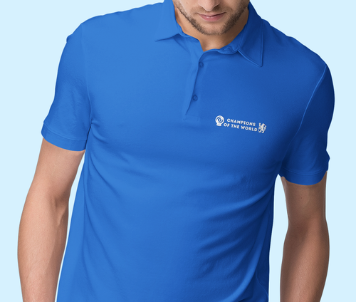 Chelsea Club World Cup Winners 2025 Polo Shirt - Champions Of The World - Picture 4 of 4
