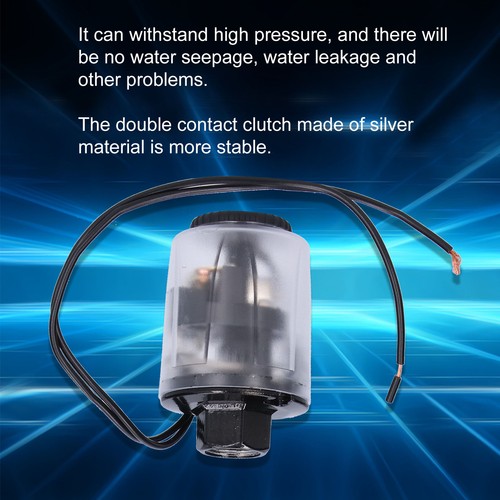 Water Pressure Pump Switch Automatic Self Priming Booster Water Pump Switch C PS - Picture 6 of 12