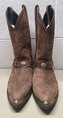 Masterson Boot Company Hombres Botas Vaqueras Western RB918 Talla 11.5 Cuero Usadas en Excelente Condición - Imagen 2 de 7