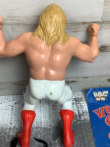 Titan Sports 1984 Wrestler John Stud And Hulk Hogan Figures With Belt And Poster - Imagen 8 de 10