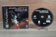 Colony Wars: Vengeance (PlayStation 1) Ps1 Black Label CIB w/ Reg Card 