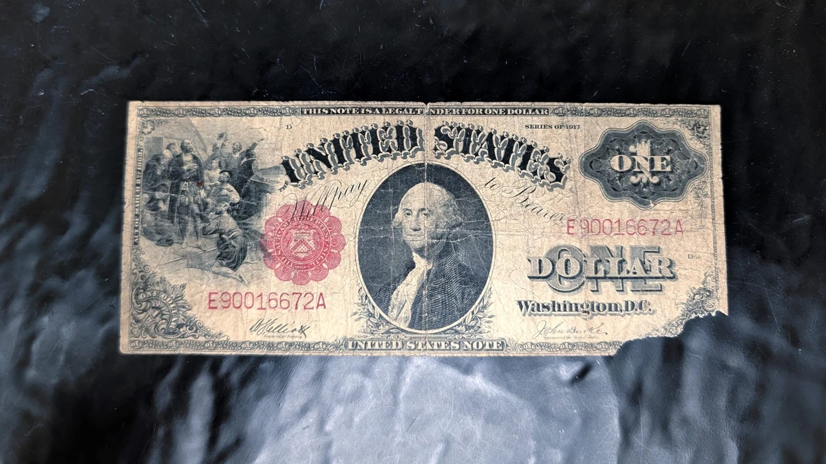 Circulated $1 1917 Year United States Large Size Notes for sale | eBay