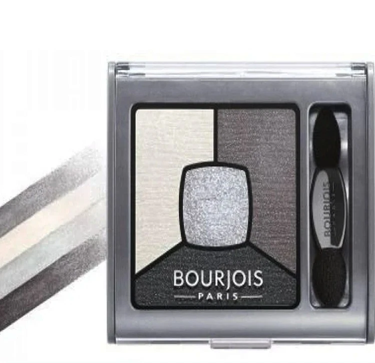 Sombra de ojos cuádruple gris y noche Bourjois Smoky Stories Foto 3 de 3