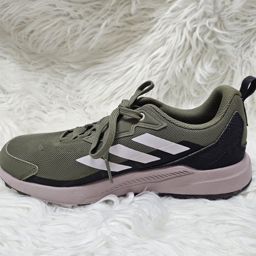 Adidas Terrex Anylander Hiking Shoes Womens 7.5 Olive Strata - Picture 9 of 19