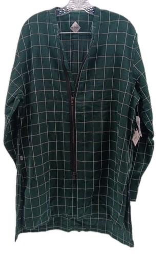 FairPlay Los Angeles Jacke Herren 2XL Trench Wesley Grün Langarm Reißverschluss Neu - Bild 1 von 12