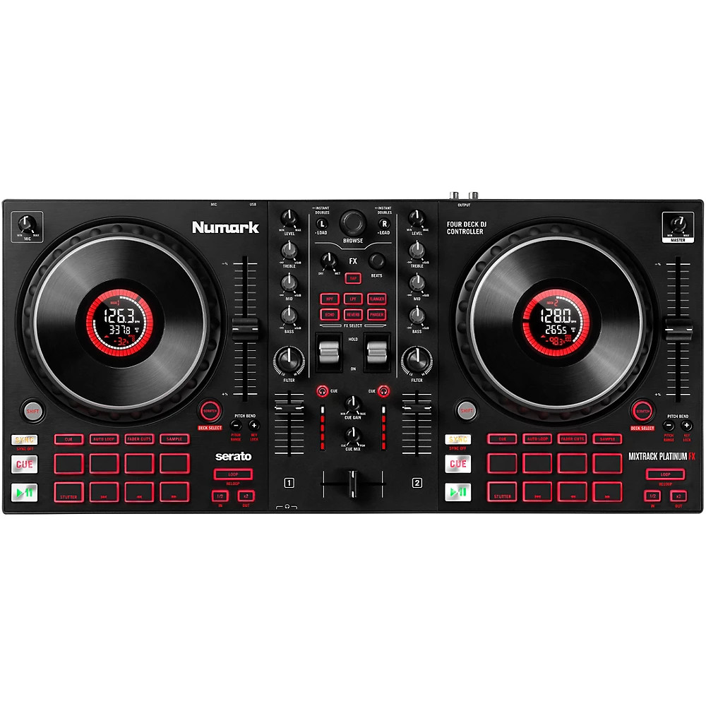 Numark ‎Mixtrack Platinum FX DJ Controller - Black for sale