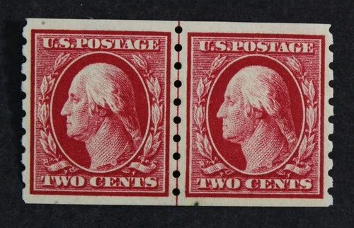 CKStamps: US Stamps Collection Scott#393 2c Washington Unused Regum 24 3/4mm
