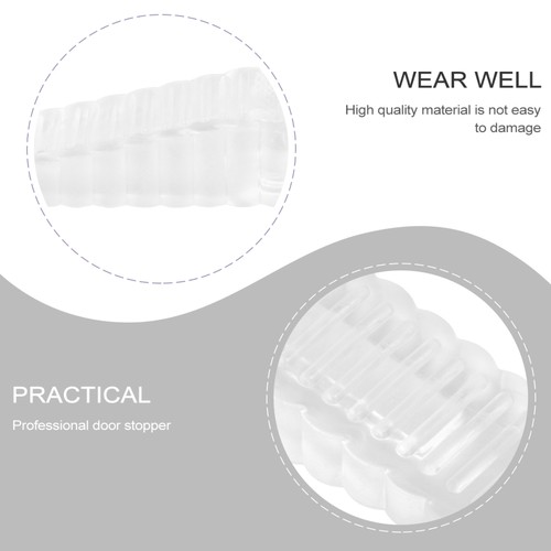 4 Pack Sicherheitstürstopper Transparent Door Wedge Kind Türanschlagkeil - Bild 7 von 12