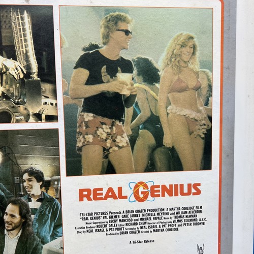 Real Genius CED RCA Videodisc Film 1985 Val Kilmer très rare ! - Photo 11/14