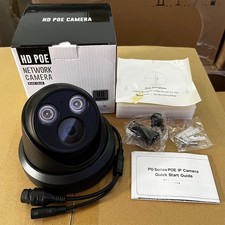 Vikylin 5MP IP Camera Mic Full Color Human Vehicle Detection Outdoor Black 2.8MM