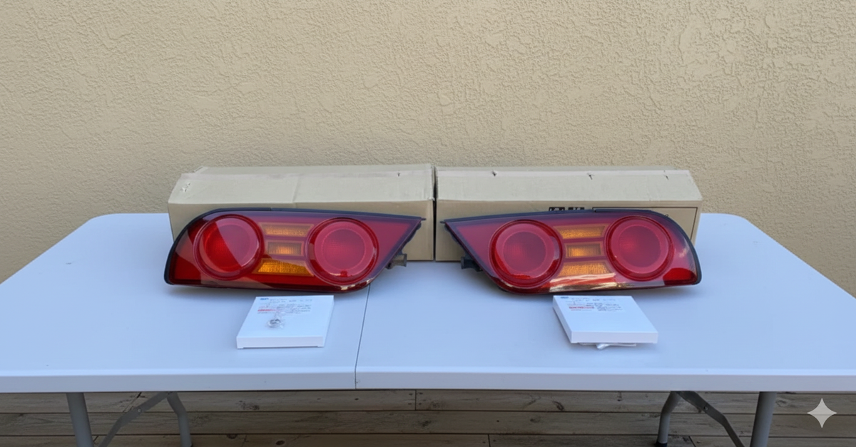 Nissan Genuine OEM Silvia Kouki 180sx 240sx S13 TailLights