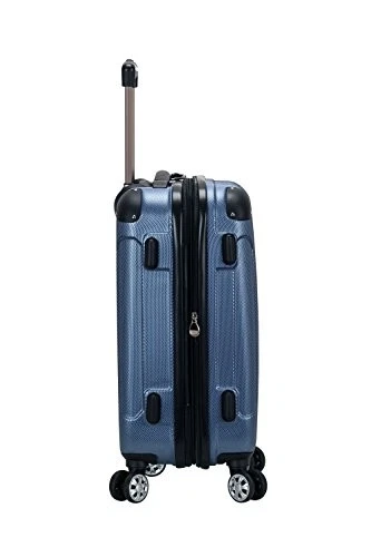 ROCKLAND LONDON HARDSIDE EXPANDABLE LUGGAGE SPINNER WHEELS CARRY-ON 20-INCH BLUE - Image 3 of 4