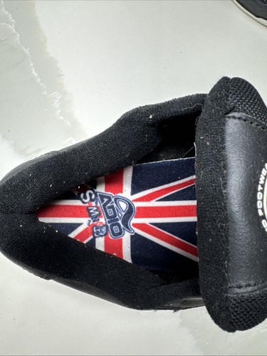 Adio By Brian Summer Skate Skater Shoes Puffy Fat Tongue Black Men’s 7 - Picture 5 of 19