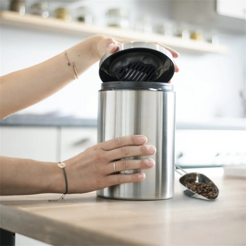 Xavax Kaffeedose Edelstahl 1kg Dosierlöffel für Kaffeebohnen Luftdicht Behälter - Bild 3 von 12