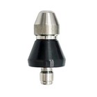 Stainless Steel 5000 PSI Sewer Jetter Nozzle for 14 Pressure Washer Hose Use