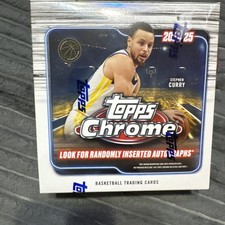 2024-25  Topps Chrome Basketball Mega Box Factory Sealed