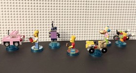 LEGO Dimensions The Simpsons LOT Complete Homer, 71202 Bart, 71211 Krusty 71227