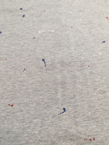 Champion Women's XL Gray With Red White Blue Splatter Tank Top - Picture 11 of 11