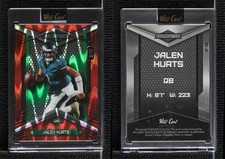 2024 Wild Card Alumination Just The Hits Red Raywave /12 Jalen Hurts #BC-JH
