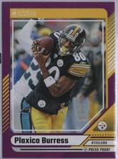 2024 Panini Donruss - Plaxico Burress #88 Purple Press Proof