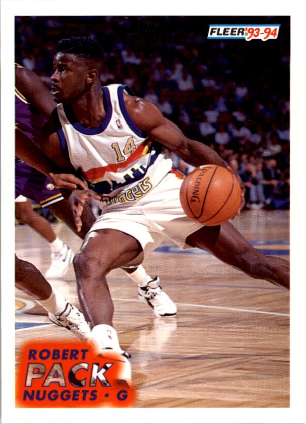 1993-94 Fleer #55 Robert Pack - BSK