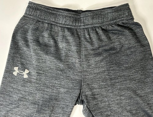 Under Armour Joggers Youth Size 5 Heather Gray Sweat Pants Lounge Sports - Picture 2 of 10
