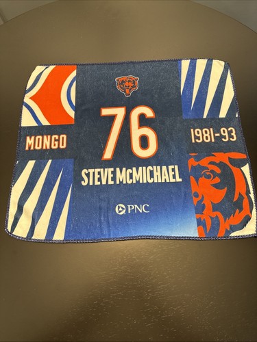 Steve McMichael Mongo Towel Chicago Bears 9/8/24 Halftime HOF Ceremony