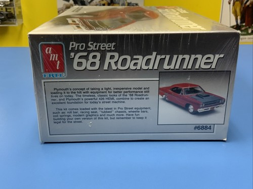 AMT ERTL Pro Street ‘68 Roadrunner #6884 Factory Sealed NEW - 第 6/9 張圖片