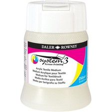Daler Rowney System 3 Textile Printing Medium 8oz