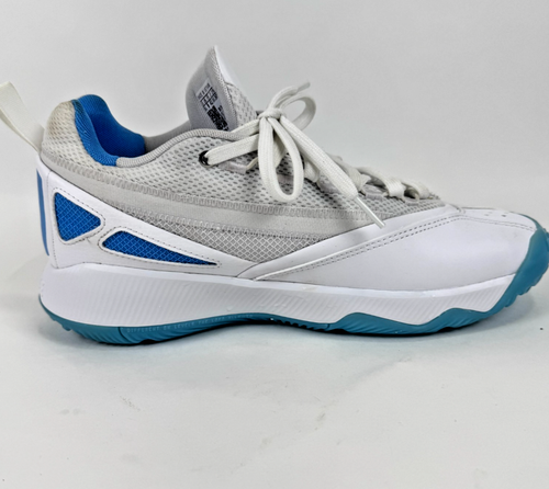 Scarpe da Basket Adidas Dame Certified 2 Uomo - Bianco Blu Burst - Uomo Taglia 8,5 - Foto 4 di 15